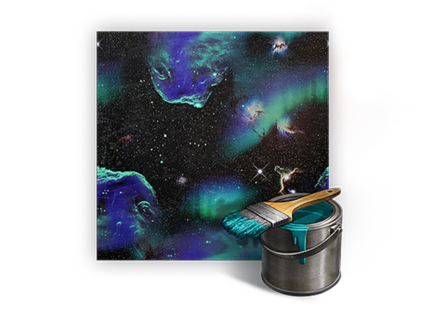 2D-стиль «Далёкая галактика»