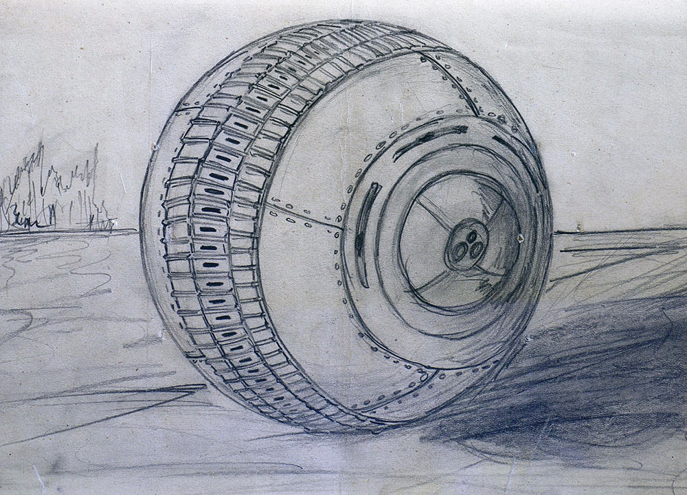 Рисунок шаротанка.